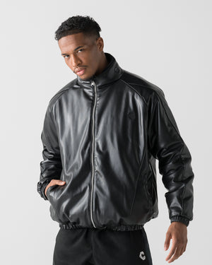 CRONOS SHELL BOMBER JACKET【BLACK×BLACK】