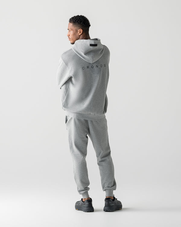 CRONOS DAILY FORM HOODIE【M.GRAY】