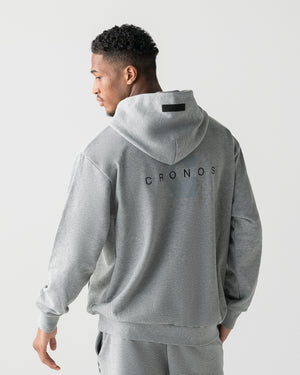 CRONOS DAILY FORM HOODIE【M.GRAY】