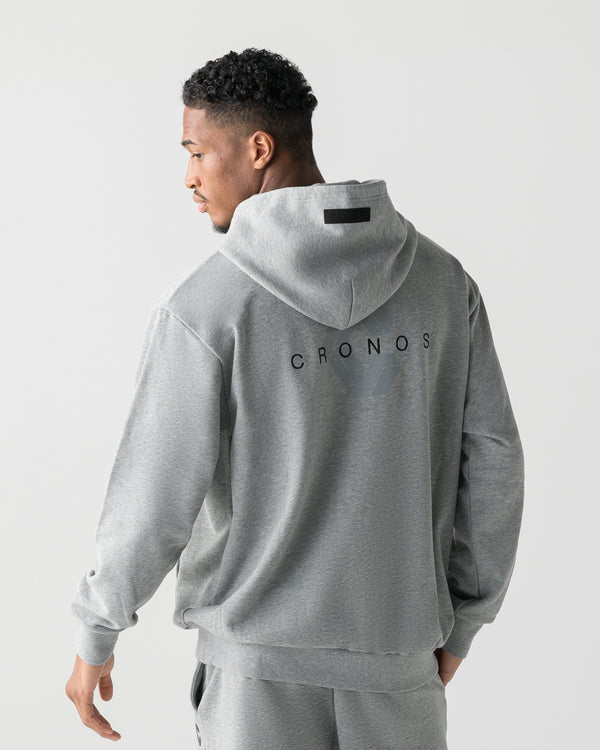 CRONOS DAILY FORM HOODIE【M.GRAY】