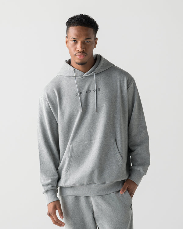 CRONOS DAILY FORM HOODIE【M.GRAY】