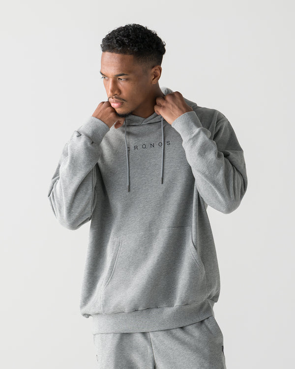 CRONOS DAILY FORM HOODIE【M.GRAY】