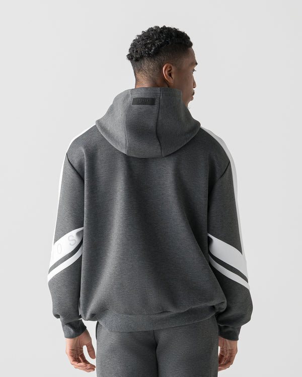 CRONOS DUAL PANEL HOODIE【M.C.GRAY】