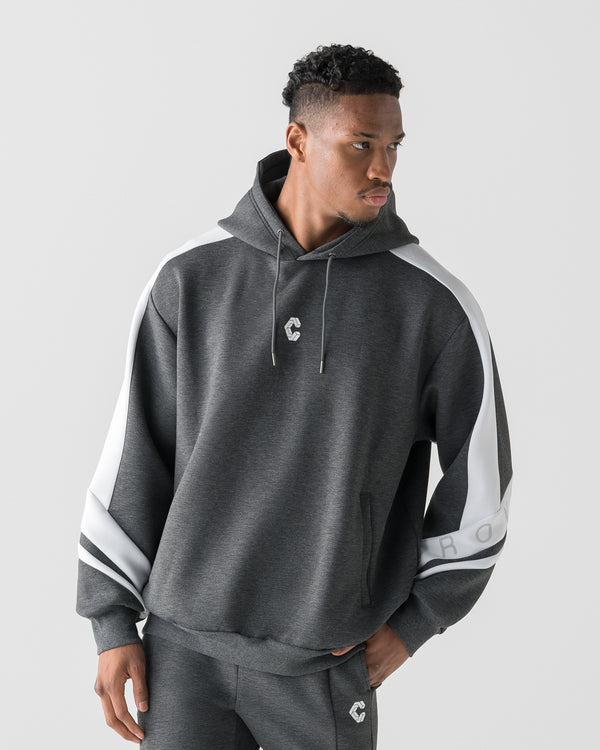 CRONOS DUAL PANEL HOODIE【M.C.GRAY】