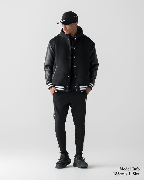 CRONOS HERITAGE VARSITY JACKET【BLACK】