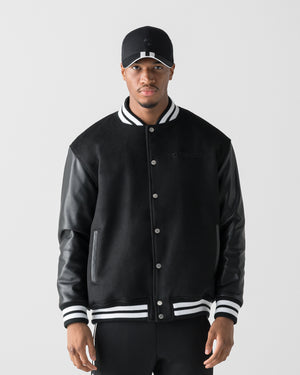 CRONOS HERITAGE VARSITY JACKET【BLACK】