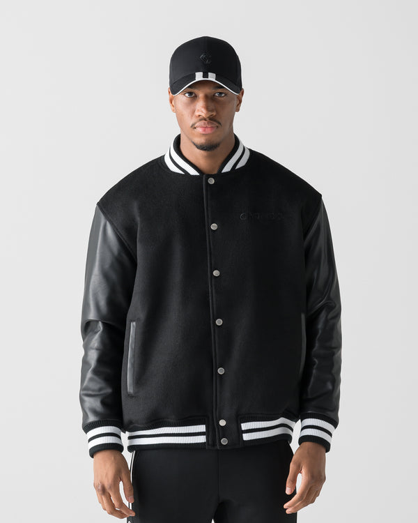CRONOS HERITAGE VARSITY JACKET【BLACK】