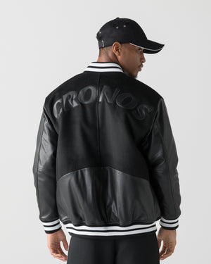 CRONOS HERITAGE VARSITY JACKET【BLACK】