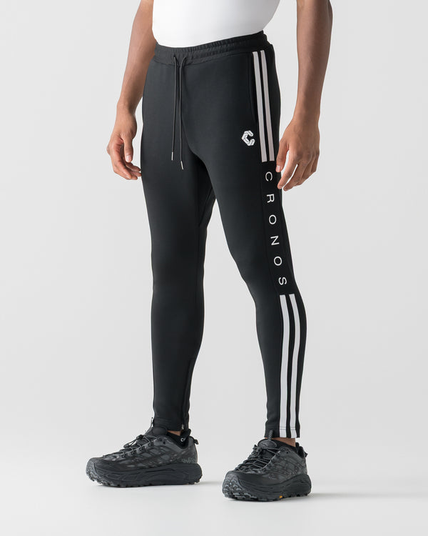 CRONOS RE-LINE SKINNY PANTS【BLACK×WHITE】