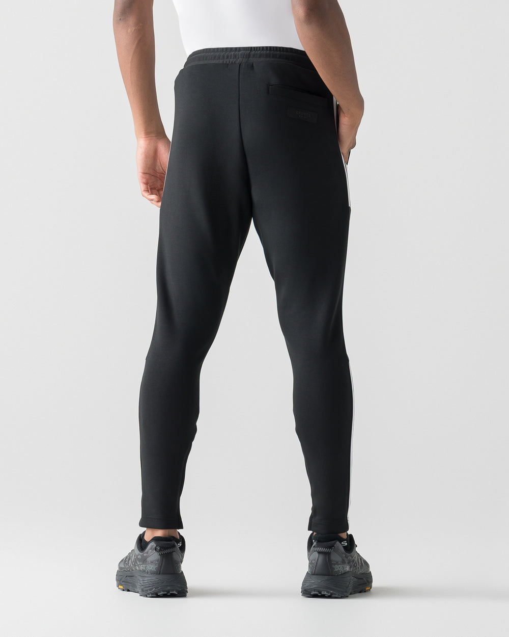 CRONOS RE-LINE SKINNY PANTS【BLACK×WHITE】