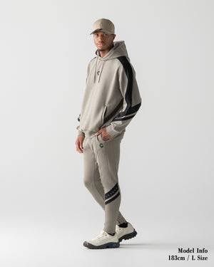 CRONOS DUAL PANEL HOODIE【TAUPE】
