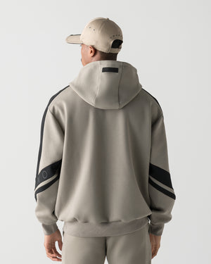 CRONOS DUAL PANEL HOODIE【TAUPE】