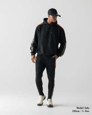 CRONOS RE-LINE SKINNY PANTS【BLACK×ORANGE】