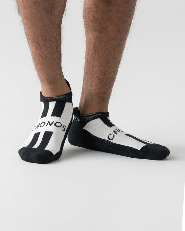CRONOS LINE MARK SOCKS【WHITE】