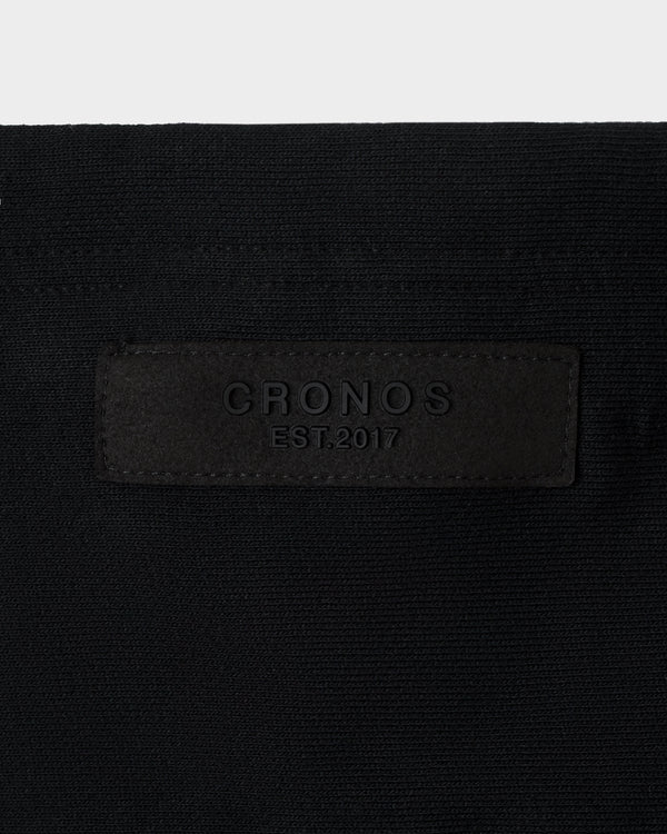 CRONOS BLACKLETTER SOFT MOTION HOODIE【BLACK×PINK】