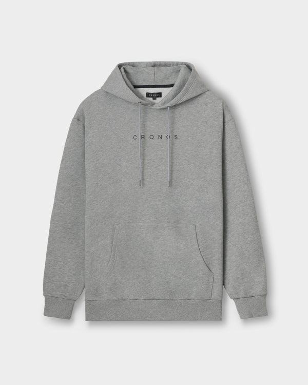CRONOS DAILY FORM HOODIE【M.GRAY】