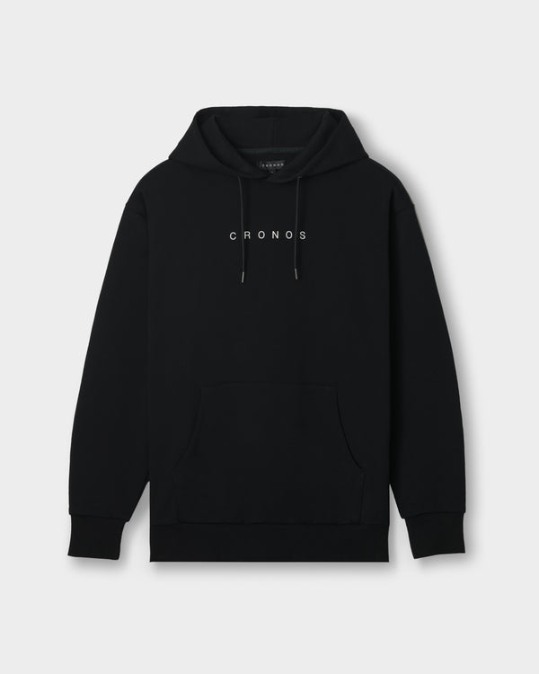 CRONOS DAILY FORM HOODIE【BLACK】