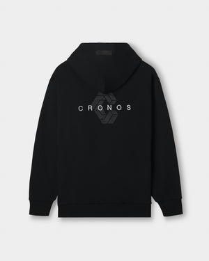 CRONOS DAILY FORM HOODIE【BLACK】