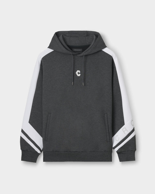CRONOS DUAL PANEL HOODIE【M.C.GRAY】
