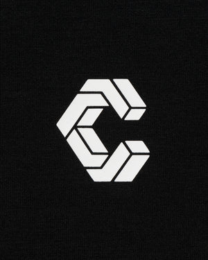 CRONOS DUAL PANEL HOODIE【BLACK×WHITE】