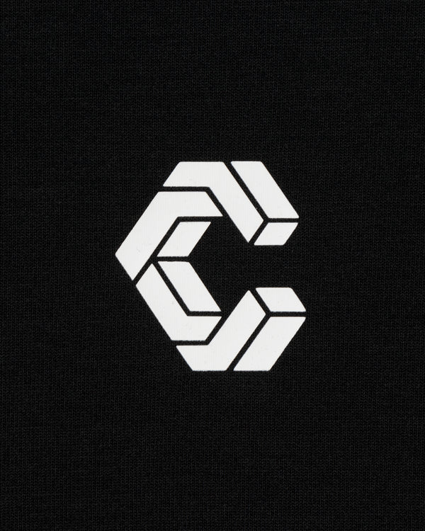 CRONOS DUAL PANEL HOODIE【BLACK×WHITE】