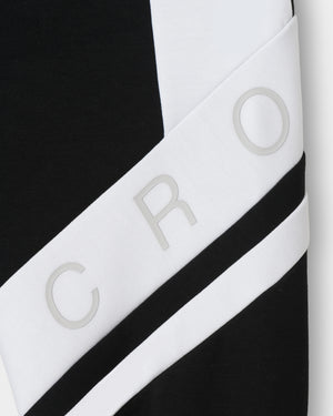 CRONOS DUAL PANEL HOODIE【BLACK×WHITE】