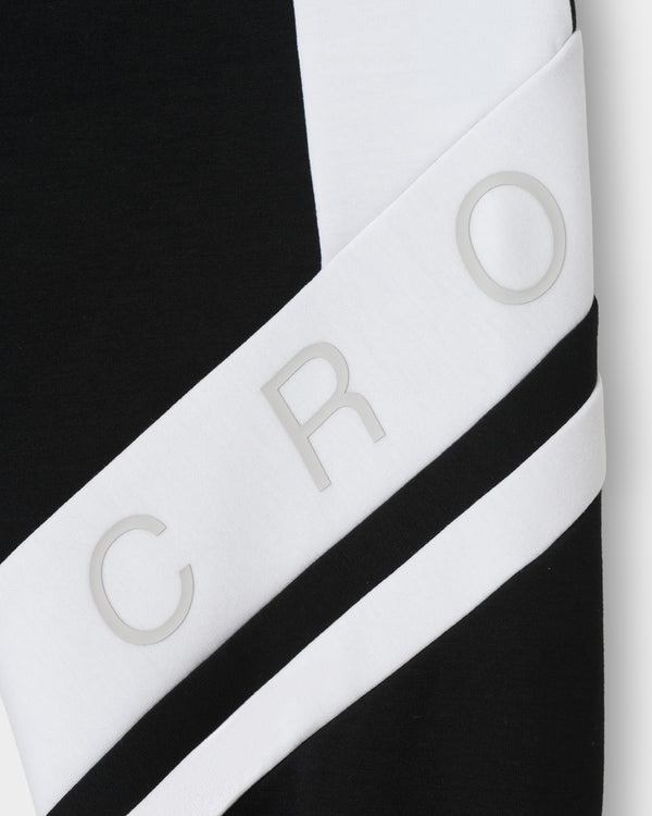 CRONOS DUAL PANEL HOODIE【BLACK×WHITE】