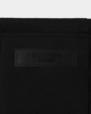 CRONOS DUAL PANEL HOODIE【BLACK×TAUPE】