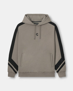 CRONOS DUAL PANEL HOODIE【TAUPE】