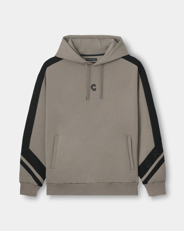 CRONOS DUAL PANEL HOODIE【TAUPE】