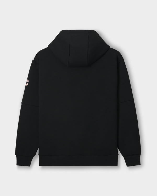 CRONOS RE-LINE HOODIE【BLACK×PINK】