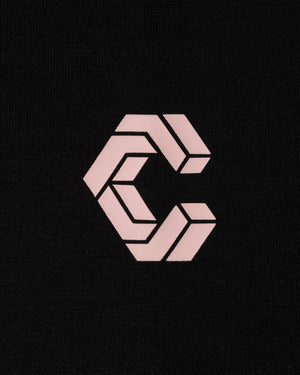 CRONOS RE-LINE HOODIE【BLACK×PINK】