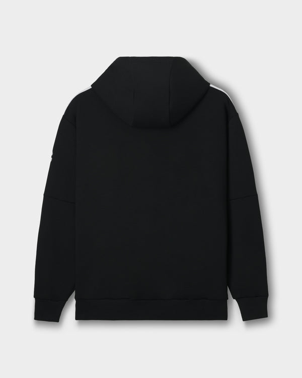 CRONOS RE-LINE HOODIE【BLACK×WHITE】
