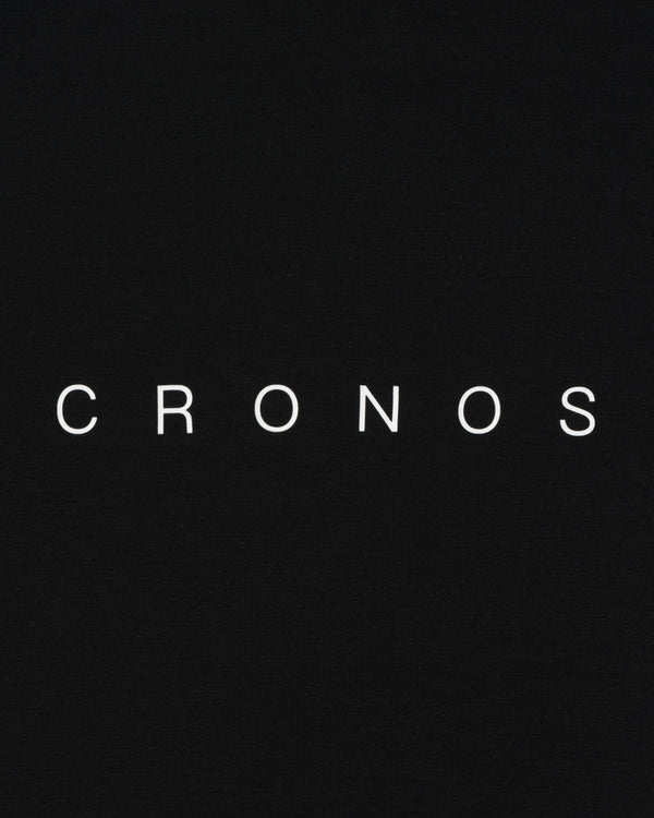 CRONOS RE-LINE HOODIE【BLACK×WHITE】