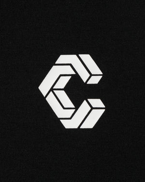 CRONOS RE-LINE HOODIE【BLACK×WHITE】