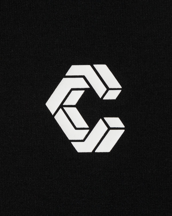 CRONOS RE-LINE HOODIE【BLACK×WHITE】