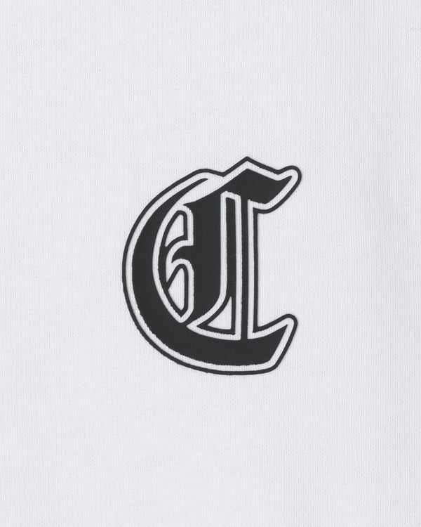CRONOS BLACKLETTER SOFT MOTION L/S TEE【WHITE】