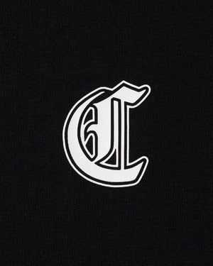 CRONOS BLACKLETTER SOFT MOTION L/S TEE【BLACK×WHITE】
