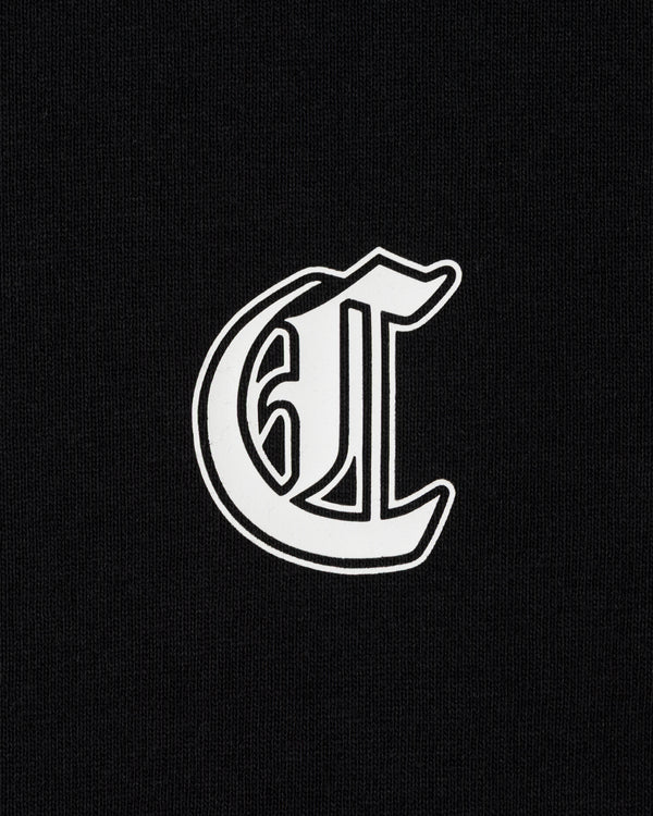 CRONOS BLACKLETTER SOFT MOTION L/S TEE【BLACK×WHITE】