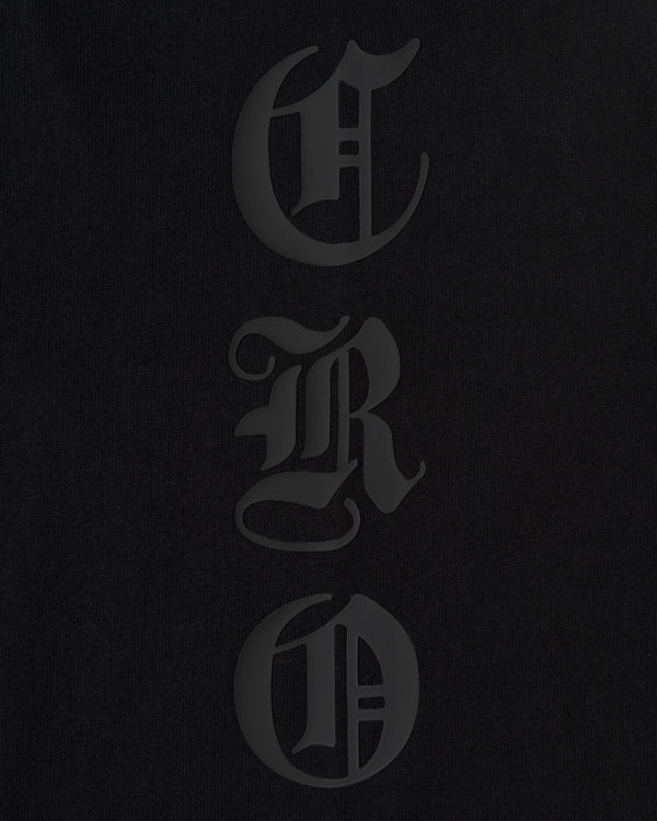 CRONOS BLACKLETTER SOFT MOTION L/S TEE【BLACK】