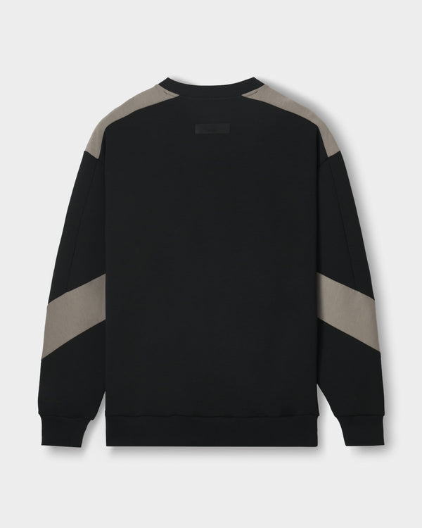 CRONOS AIRWARM SWEAT【BLACK×TAUPE】