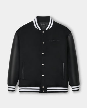 CRONOS HERITAGE VARSITY JACKET【BLACK】