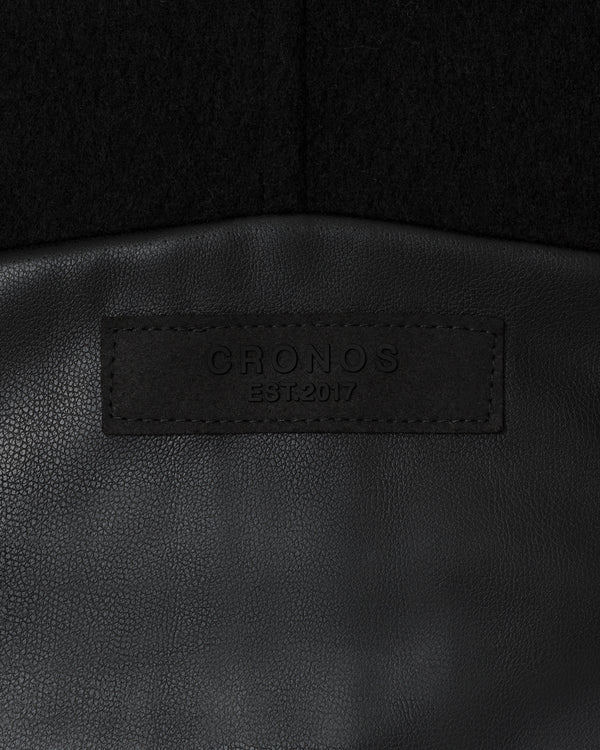CRONOS HERITAGE VARSITY JACKET【BLACK】