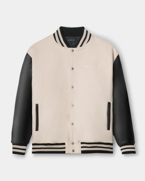 CRONOS HERITAGE VARSITY JACKET【CREAM】