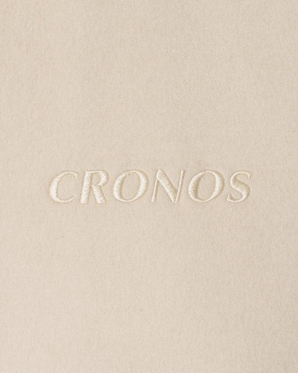 CRONOS HERITAGE VARSITY JACKET【CREAM】
