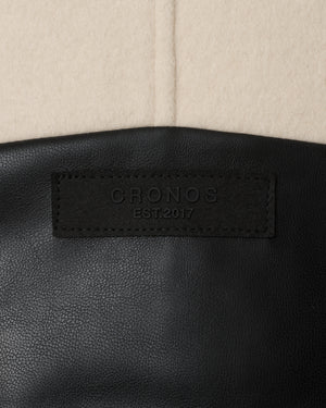 CRONOS HERITAGE VARSITY JACKET【CREAM】
