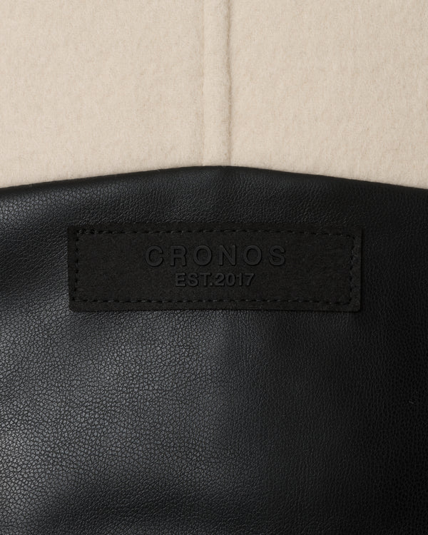 CRONOS HERITAGE VARSITY JACKET【CREAM】