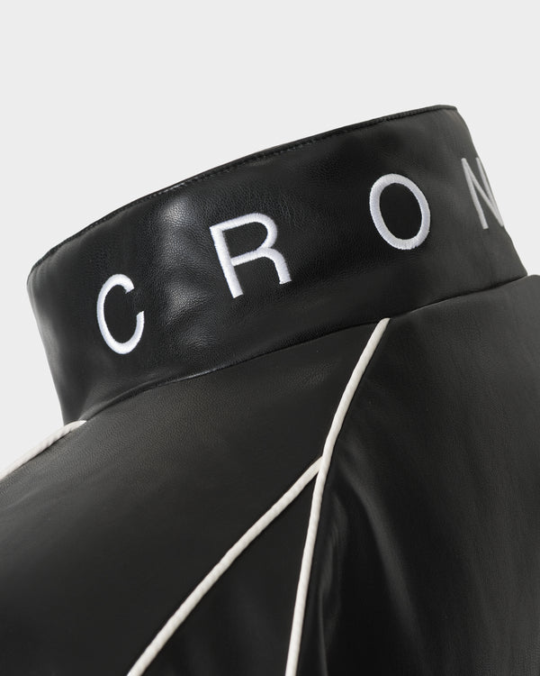 CRONOS SHELL BOMBER JACKET【BLACK×WHITE】