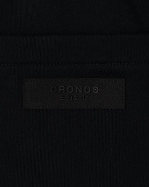 CRONOS BLACKLETTER SOFT MOTION SWEAT PANTS【BLACK】
