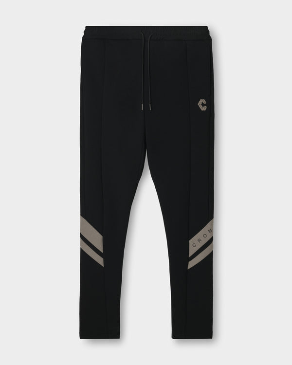 CRONOS DUAL PANEL SKINNY PANTS【BLACK×TAUPE】